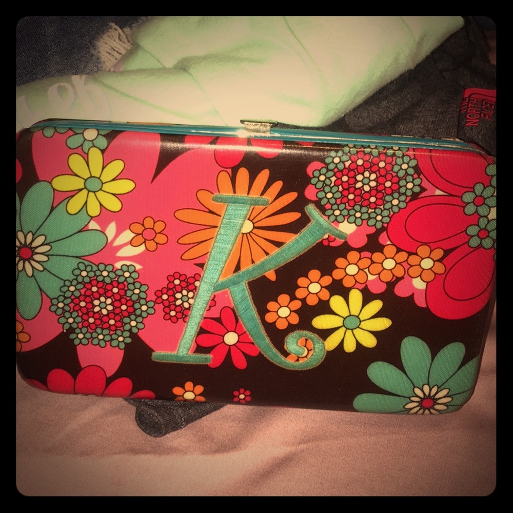 Monogrammed wallet